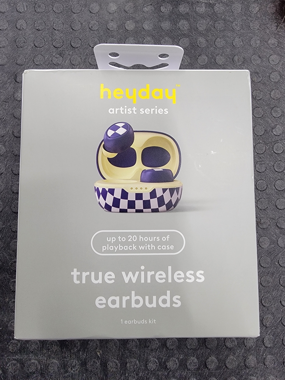 heyday Artist Series True Wireless Earbuds - Bluetooth, Checkered